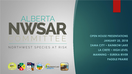 Northwest Species at Risk Committee