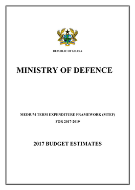 Ministry of Defence