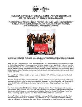 TBMH Sdtk Press Release FINAL 09 26 13