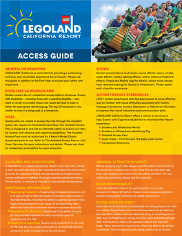 Disabled Access Guide