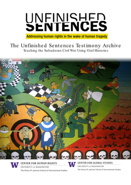 The Unfinished Sentences Testimony Archive