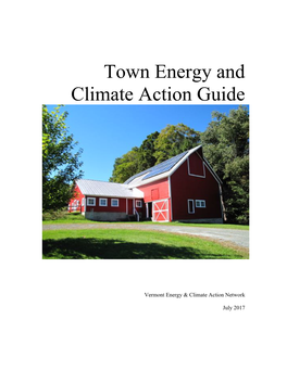 Town Energy and Climate Action Guide