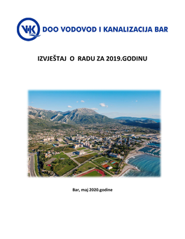 7. Izvještaj-O-Radu-Za-2019.-Godinu-DOO-“Vodovod-I-Kanalizacija”-Bar