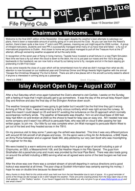 We Islay Airport Open Day – August 2007