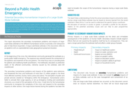 Beyond a Public Health Emergency