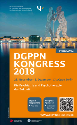 Programm DGPPN Kongress 2018