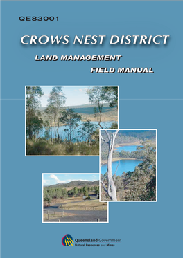 Land Management Field Manual Crow's Nest District