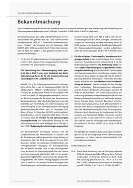 Kvsm2021-05-ZU.Pdf ZULASSUNGSBESCHRÄNKUNGEN