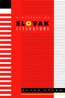 History of Slovak Literature