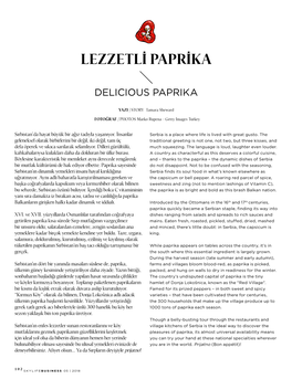 Lezzetli Paprika