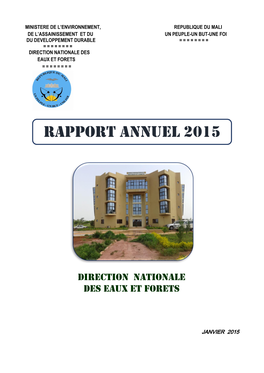 Rapport Annuel 2015