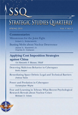 Strategic Studies Quarterly (Spring 2015)