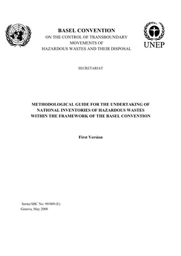 Basel Convention on the Control of Transboundary Movements of Hazardous Wastes and Their Disposal