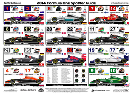 2014 Formula One Spotter Guide