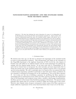 Arxiv:Hep-Th/0608226V2 27 Nov 2006