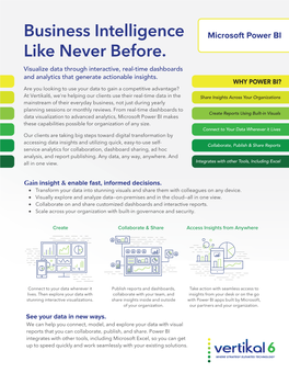 Microsoft Power BI Like Never Before