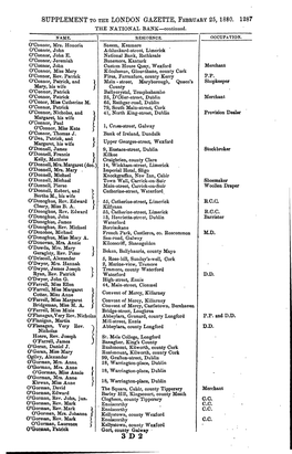 SUPPLEMENT to the LONDON GAZETTE, FEBRUARY 25, 1880, 128? the NATIONAL BANK—Continued