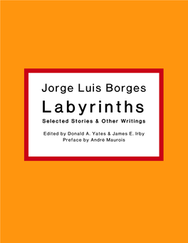 Jorge Luis Borges-The House of Asterion in Labyrinths