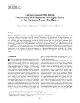 Transforming Mini-Neptunes Into Super-Earths in the Habitable Zones of M Dwarfs