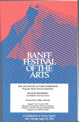 Banff Festival §Arts