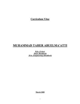 Muhammad Taher Abuelma'atti