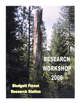 2006 Blodgett Research Workshop.Pdf