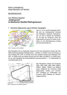 Keltergrund“ Im Marbacher Stadtteil Rielingshausen