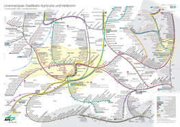 Liniennetzplan Stadtbahn Karlsruhe Und Heilbronn