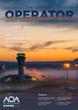 AOA-THE-AIRPORT-OPERATOR-MAG Summer2018.Pdf