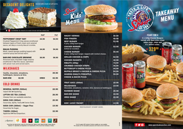 Takeaway Menu