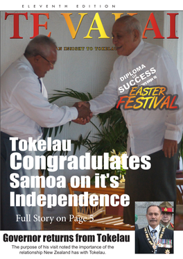 Samoa on It's Independence