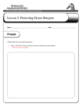 Lesson 3: Protecting Ocean Hotspots