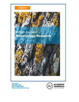 African Journal of Microbiology Research