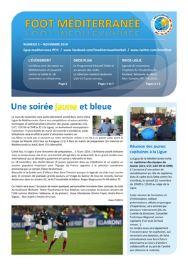 Foot Mediterranee N°3 Novembre 2014