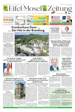 Krankenhaus Daun … … Der Fels in Der Brandung