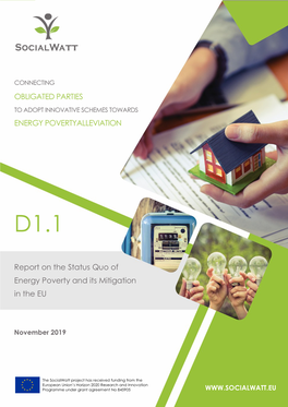 D1.1 Status Quo of Energy Poverty