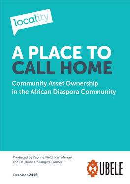 Community Asset Ownership in the African Diaspora Community