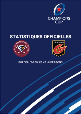 Statistiques Officielles