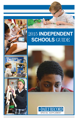 2015 INDEPENDENT SCHOOLS Guide