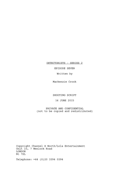 Ep7(16.6.15) SHOOTING SCRIPT.Fdx