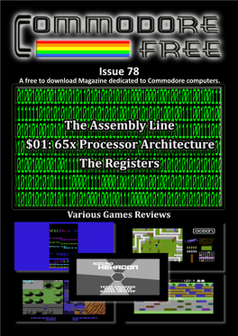 Issue 78 a Free to Download Magazine Dedicated to Commodore Computers