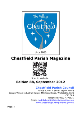 Chestfield Parish Magazine