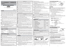 Instruction Manual １ ・ Daily Maintenance of the Vehicle Is the Responsibility of the Owner/User