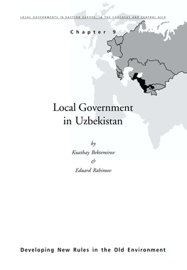 Local Government in Uzbekistan