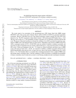 Do LIGO/Virgo Black Hole Mergers Produce AGN Flares? the Case of GW190521 and Prospects for Reaching a Confident Association