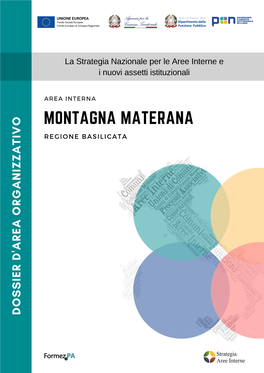 Dossier D'area Organizzativo Montagna Materana (Regione