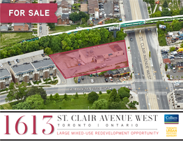 1613St. Clair Avenue West for SALE