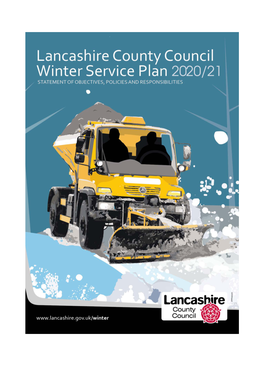 Winter Service Plan 2020/21 (September 2020)