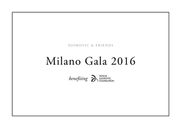 Milano Gala 2016