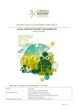 Morocco – Sustainable Precincts